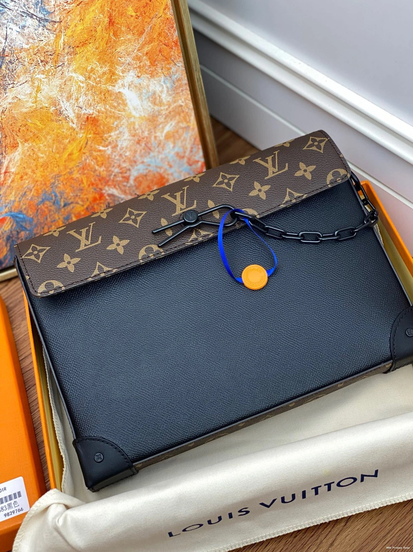 AAA Pruses Bags VUITTON STEAMER POCHETTE VOYAGE LOUIS 0721